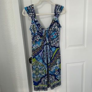 London times pattern dress
